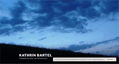 Desktop Screenshot of kathrinbartel.de